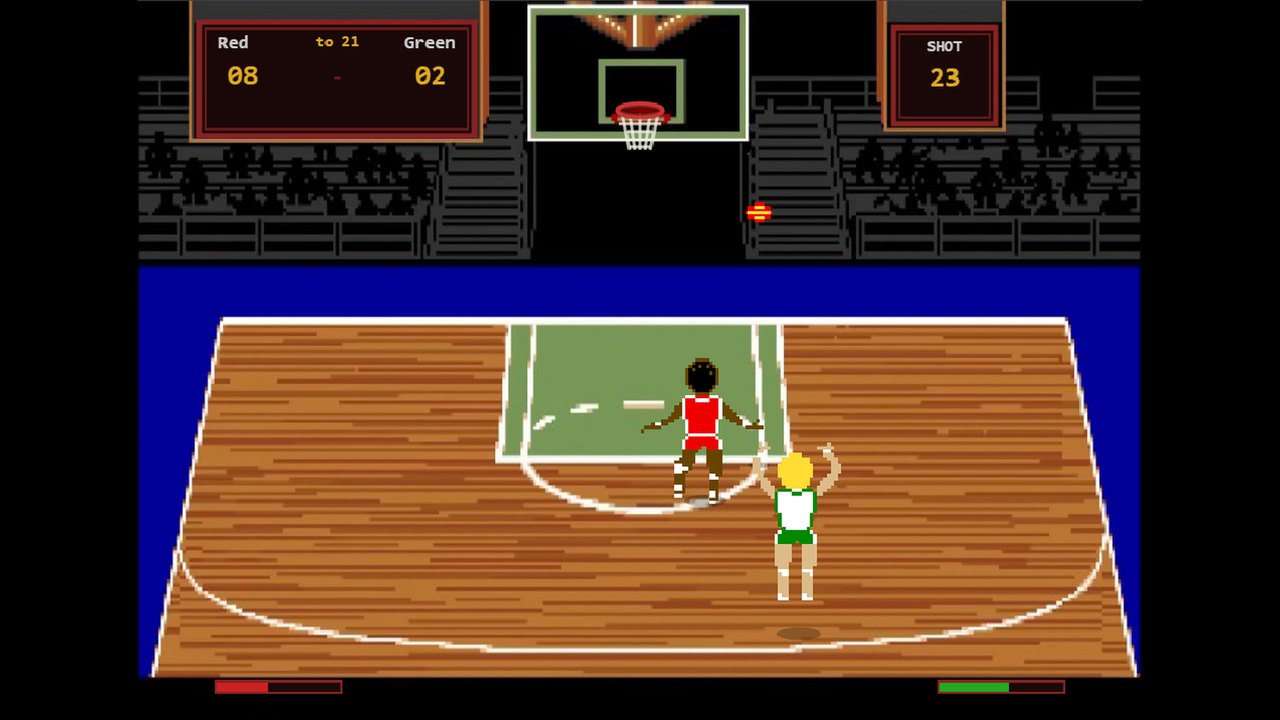 Retro 1-on-1 Basketball screenshot